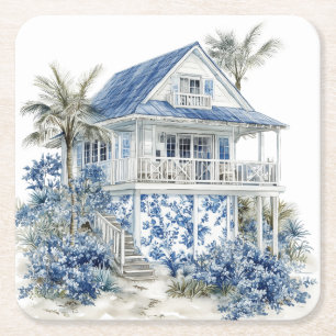 Chinoiserie Paper Coaster