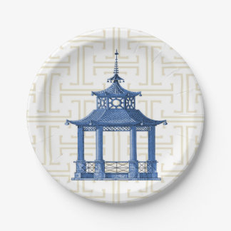 Chinoiserie Paper Plate