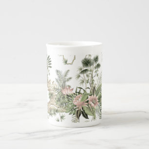 Chinoiserie Pattern Bone China Mug