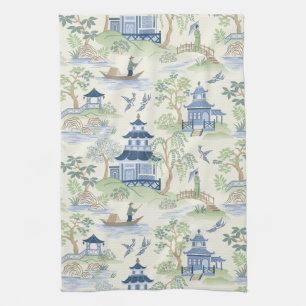 Chinoiserie Tea Towel