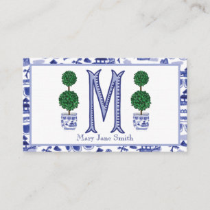 Chinoiserie Topiary Enclosure Cards