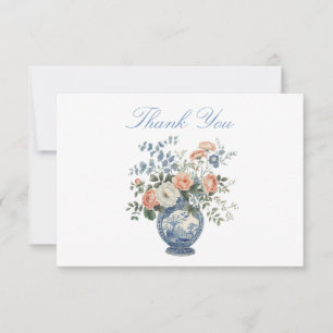 Chinoiserie Vase Thank You Card