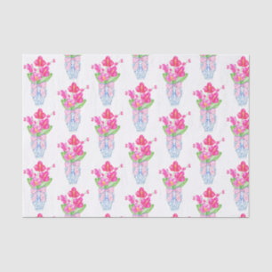 Chinoiserie Watercolor Ginger Jar Tissue Paper