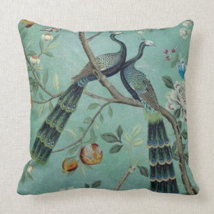 Chinoiserie With Birds Cushion