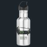 Chinook army helicopter cartoon illustration 532 ml water bottle<br><div class="desc">Chinook army helicopter cartoon illustration</div>