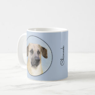 Chinook (Dropped Ears) Painting - Original Dog Art Coffee Mug