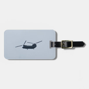 Chinook Helicopter Luggage Tag