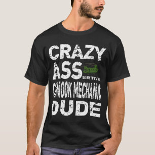 Chinook Helicopter Mechanic Dude Shirt Ch-47 Gift