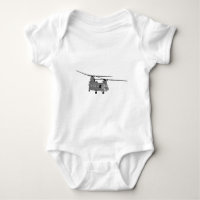 Chinook Helicopter Sihlouette