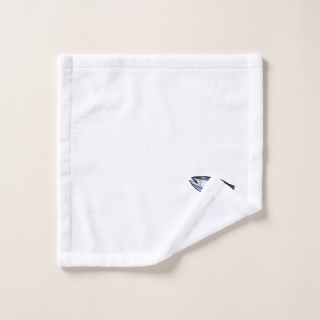 Chinook Salmon Swimming Wash Cloth (Wash Cloth)