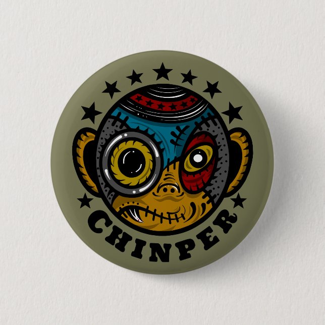 CHINPER Button badges (Front)