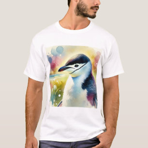 Chinstrap Penguin 210824AREF115 - Watercolor T-Shirt