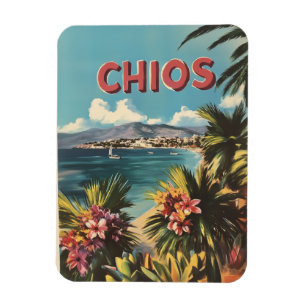 Chios vintage magnet