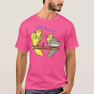 Chip And Fish The Cockatiel Brothers T-Shirt