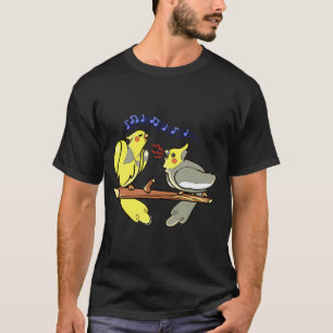Chip and Fish the Cockatiel Brothers T-Shirt
