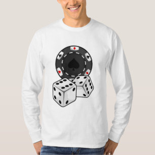 Chip & Dice for Poker T-Shirt