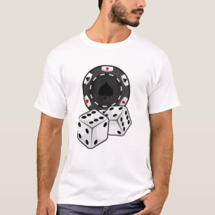 Chip & Dice for Poker T-Shirt