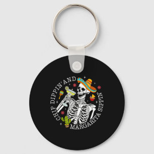 Chip Dippin And Margarita Sippin Cinco De Mayo Dri Key Ring