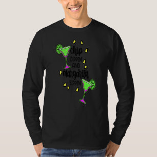 Chip Dippin And Margarita Sippin Summer Living T-Shirt