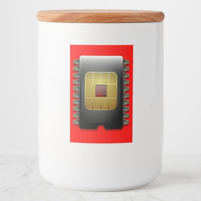 Chip Food Container Label (Front)