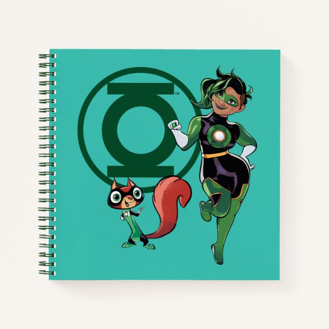 Chip & Green Lantern Notebook (Front)
