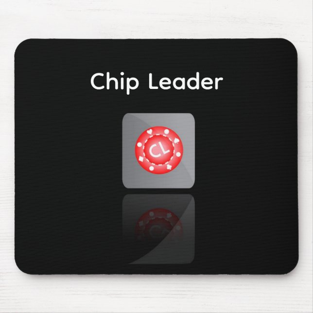 Chip Leader app icon Mouse Mat (Front)