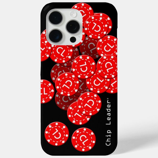 Chip Leader chips  Case-Mate iPhone Case (Back)