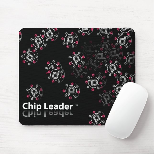 Chip Leader chips Mouse Mat (With Mouse)
