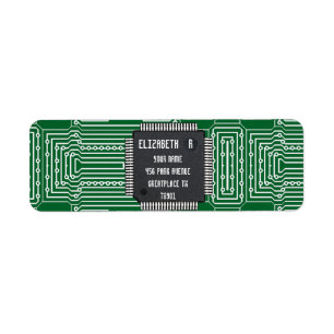 Chip On Printed Circuit Board With Your Name