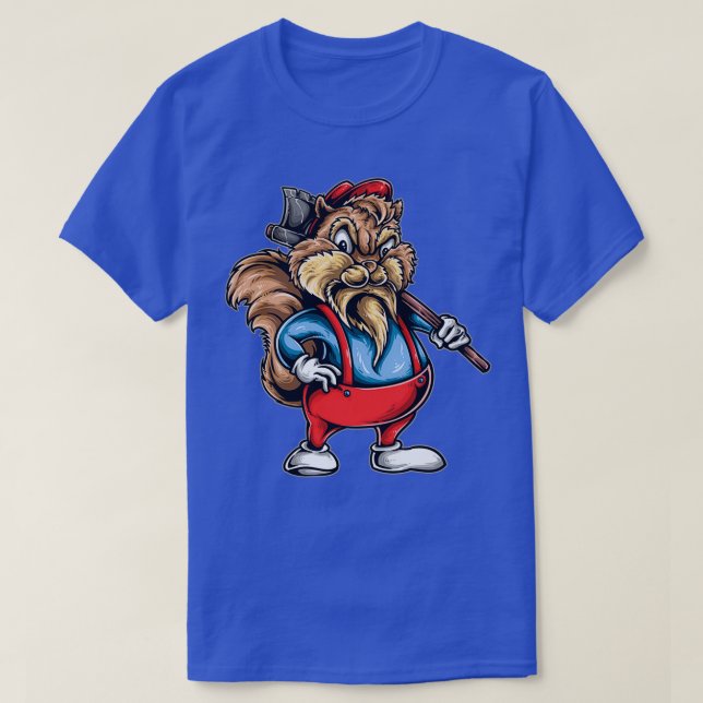 Chip Wood Cutter T-Shirt (Design Front)