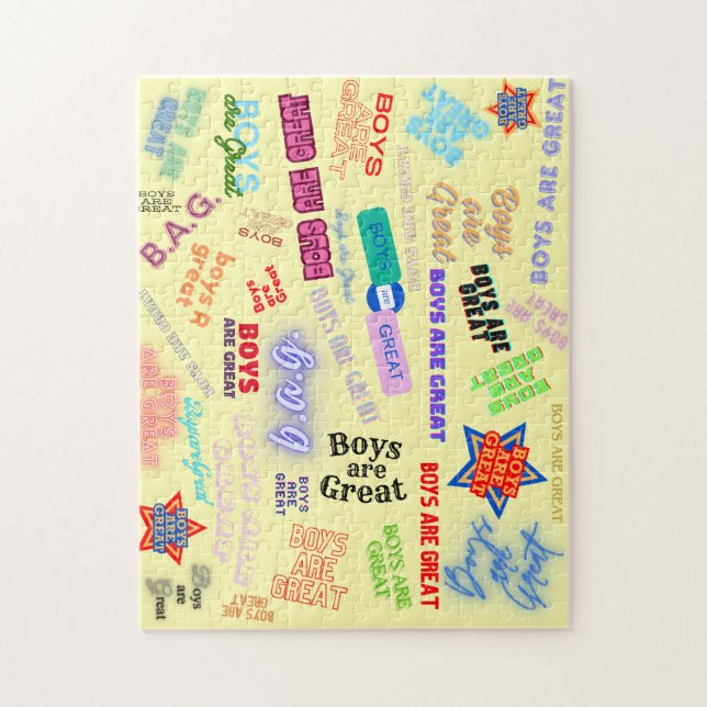 Chipboard Jigsaw Puzzle (Vertical)