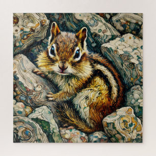 Chipmunk 600 Piece Puzzle