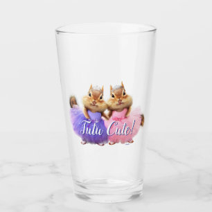 Chipmunk Ballerina Duo Glass