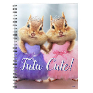Chipmunk Ballerina Duo Notebook