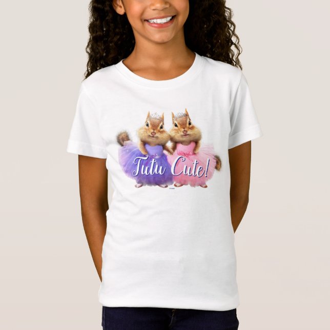 Chipmunk Ballerina Duo T-Shirt (Front)