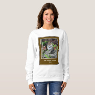 Chipmunk Create Your Own Quote Personalised Sweatshirt
