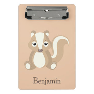 Chipmunk Cutie Mini Clipboard