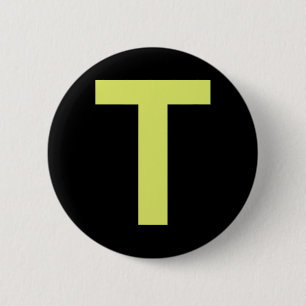 Chipmunk Halloween Carnival Group Costume Letter   6 Cm Round Badge