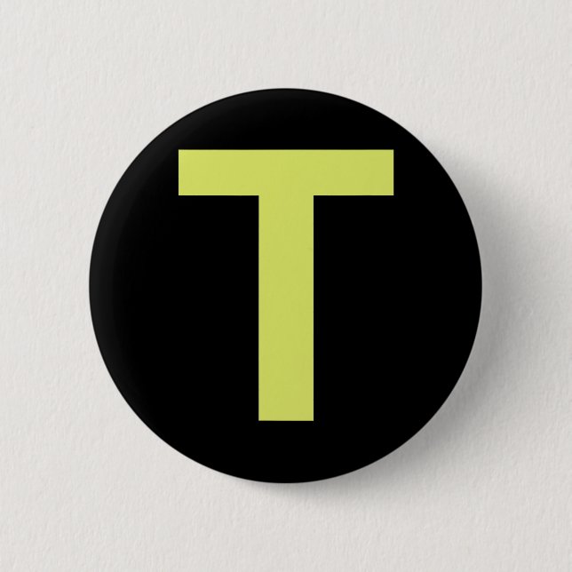 Chipmunk Halloween Carnival Group Costume Letter   6 Cm Round Badge (Front)