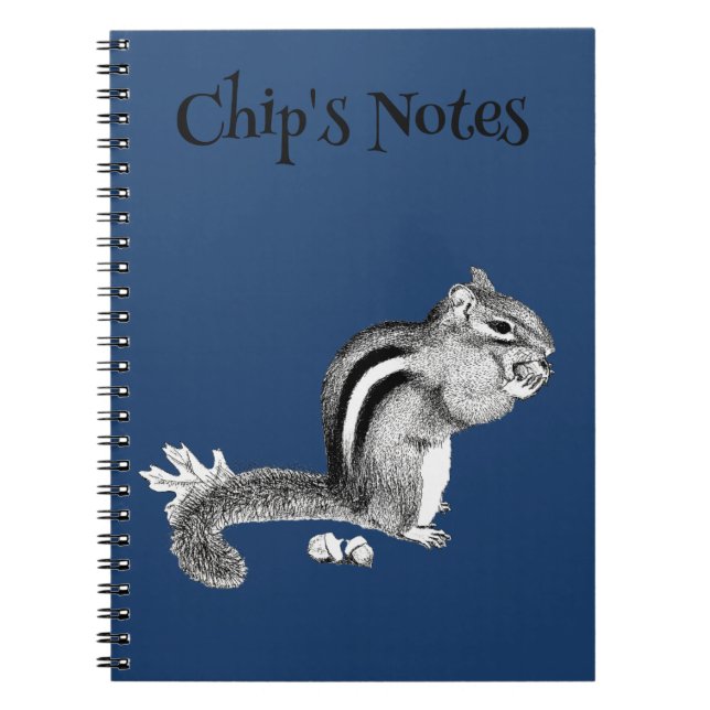 Chipmunk Notebook (Front)