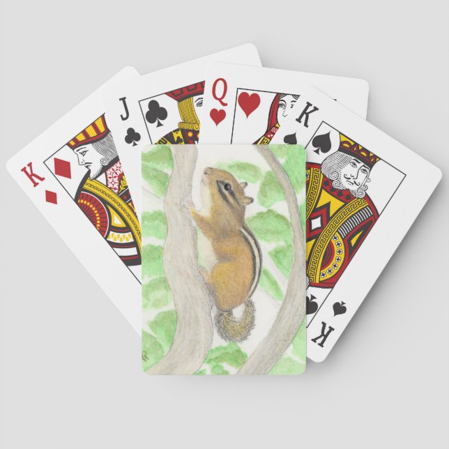 Chipmunk Playing Cards (Back)