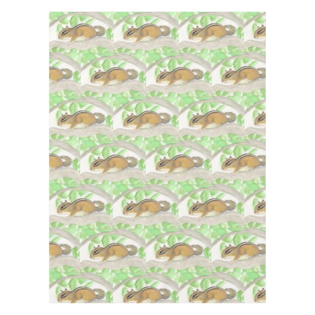 Chipmunk Tablecloth (Front)
