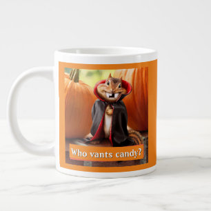 Chipmunk Vampire Large Coffee Mug