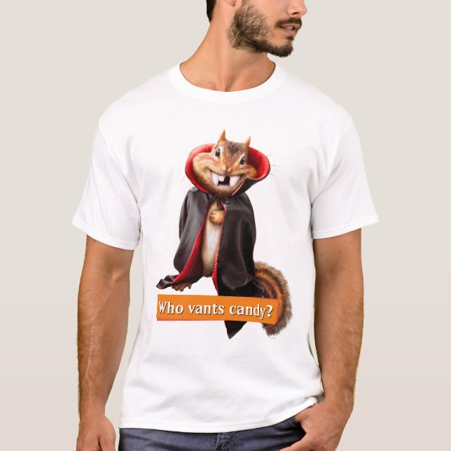 Chipmunk Vampire T-Shirt (Front)