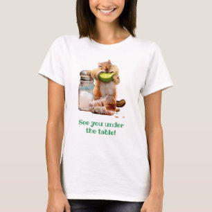 Chipmunk With Lime T-Shirt