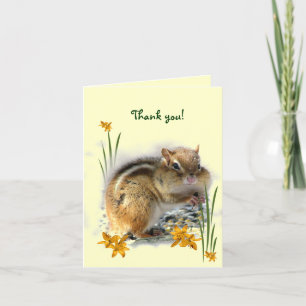 Chipmunk's Thank You