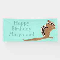 Chipmunks Themed Birthday Party Custom