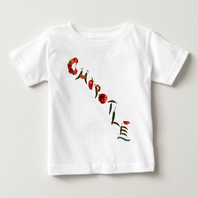 Chipotle Chilli Peppers Baby T-Shirt (Front)