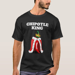 Chipotle King   Mens Chipotle Lover   Mexican Chip T-Shirt