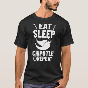 Chipotle Peppers Sauce Chilli Salsa Powder Queso F T-Shirt